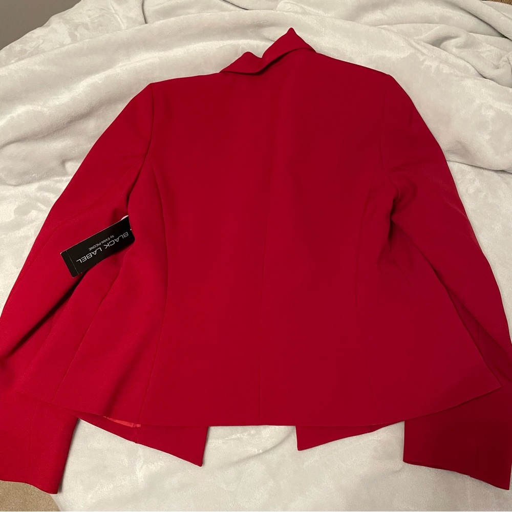 Black Label Red Blazer - Picture 5 of 5